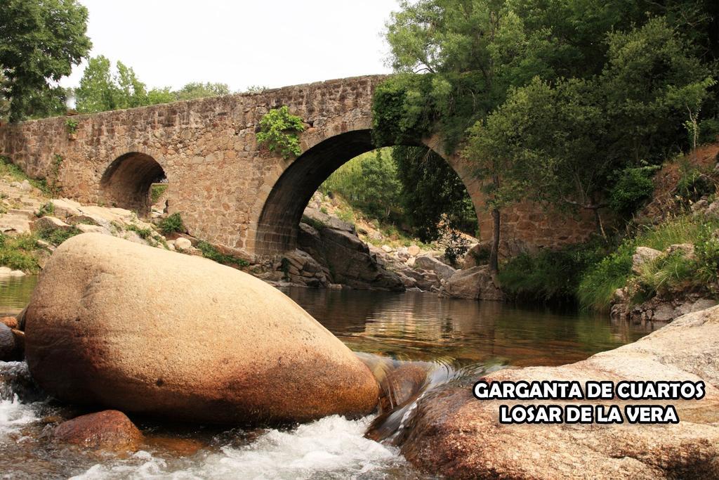 Casa Rural La Canchalera โลซาร์ เดลา เบรา ภายนอก รูปภาพ